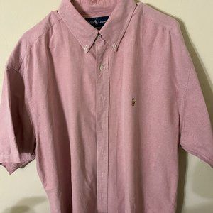 **MOVING SALE** Ralph Lauren Short Sleeve Casual/Dress Shirt